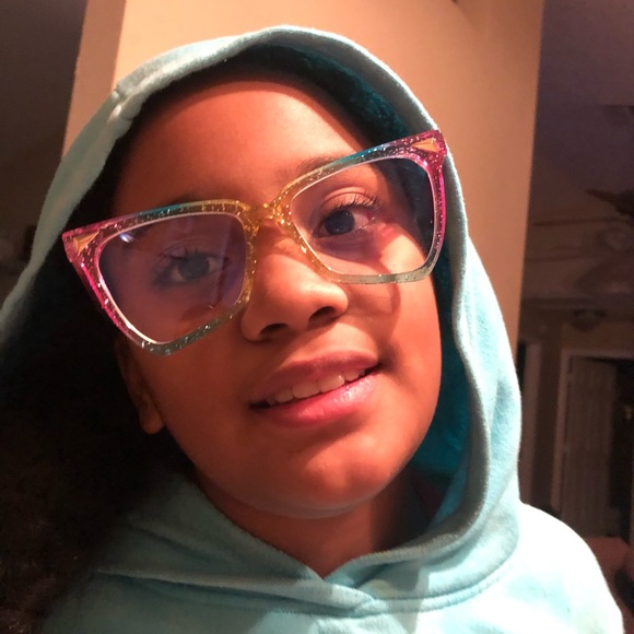 rainbow blue light blocking glasses - Picture 3 of 3